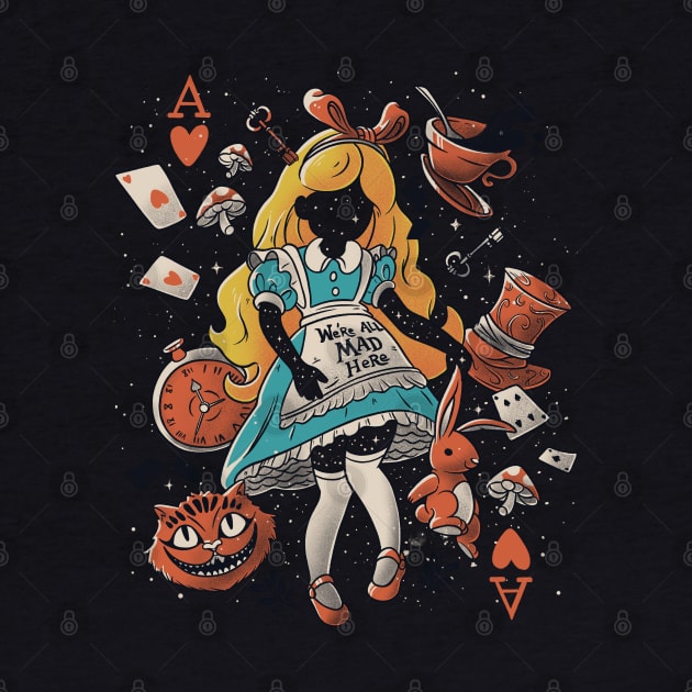 Wonderland Girl We’re All Mad Here by eduely